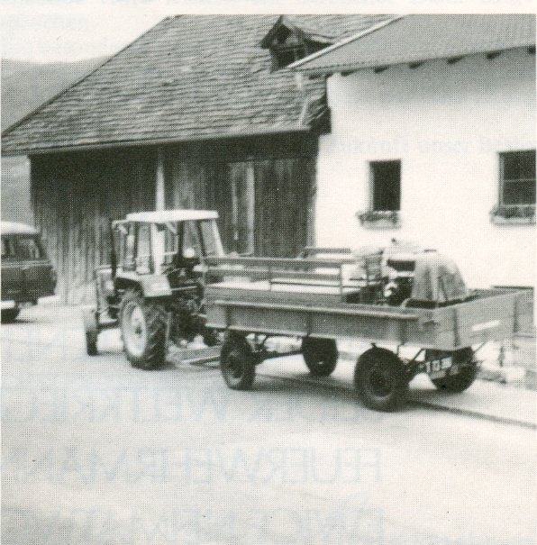 Motorspritzenanhänger der FF Flaurling