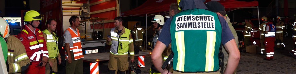 Abschnittsübung im Inntalcenter Telfs