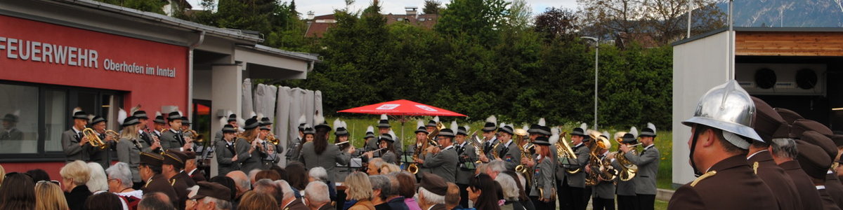 Florianifeier am 05.05.24 gemeinsam mit der FF Oberhofen 